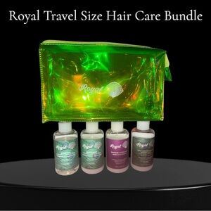 Royal Hair Treatment & Mask Set - Green and Purple